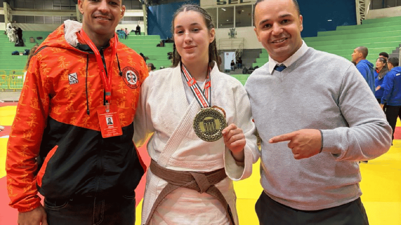 Atleta do Judô Vila Josefina conquista medalha de bronze no Campeonato Paulista de Judô