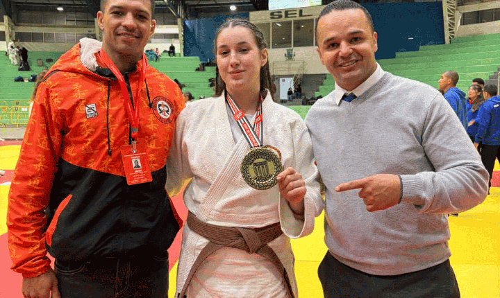 Atleta do Judô Vila Josefina conquista medalha de bronze no Campeonato Paulista de Judô