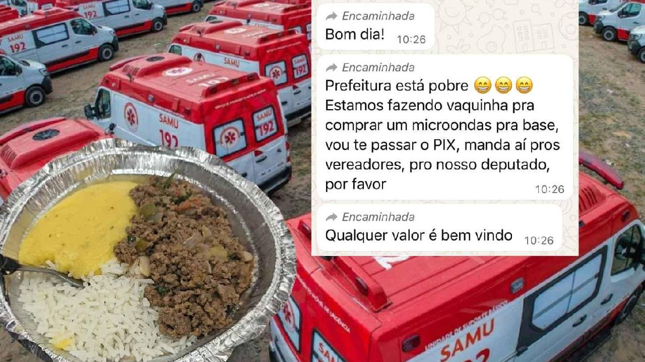 Crise na Saúde: Servidores da ambulância em Franco da Rocha fazem 