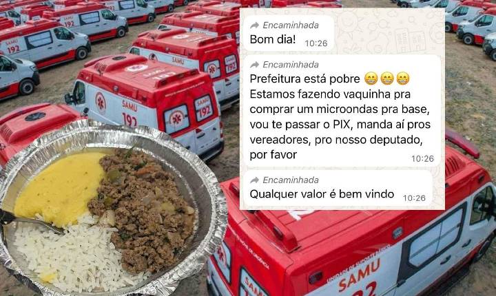 Crise na Saúde: Servidores da ambulância em Franco da Rocha fazem 