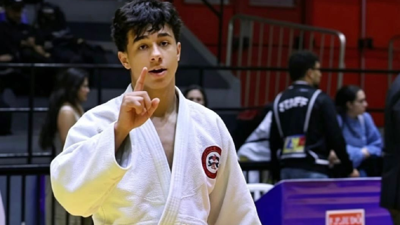 Cristian Wallace do Judô Vila Josefina, conquista bronze no campeonato open aspirante
