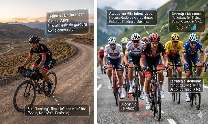 Dieta cetogênica no ciclismo