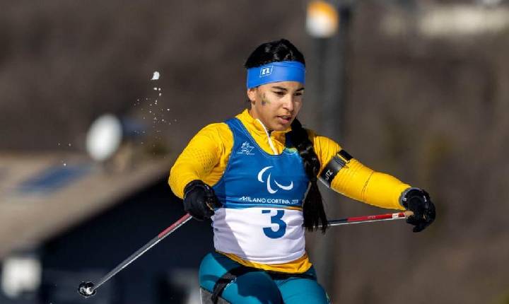 Elena de Sena, de Francisco Morato é eleita atleta do ano pela Confederação brasileira de Desportos na neve pela categoria Biathlon Feminino Adulto