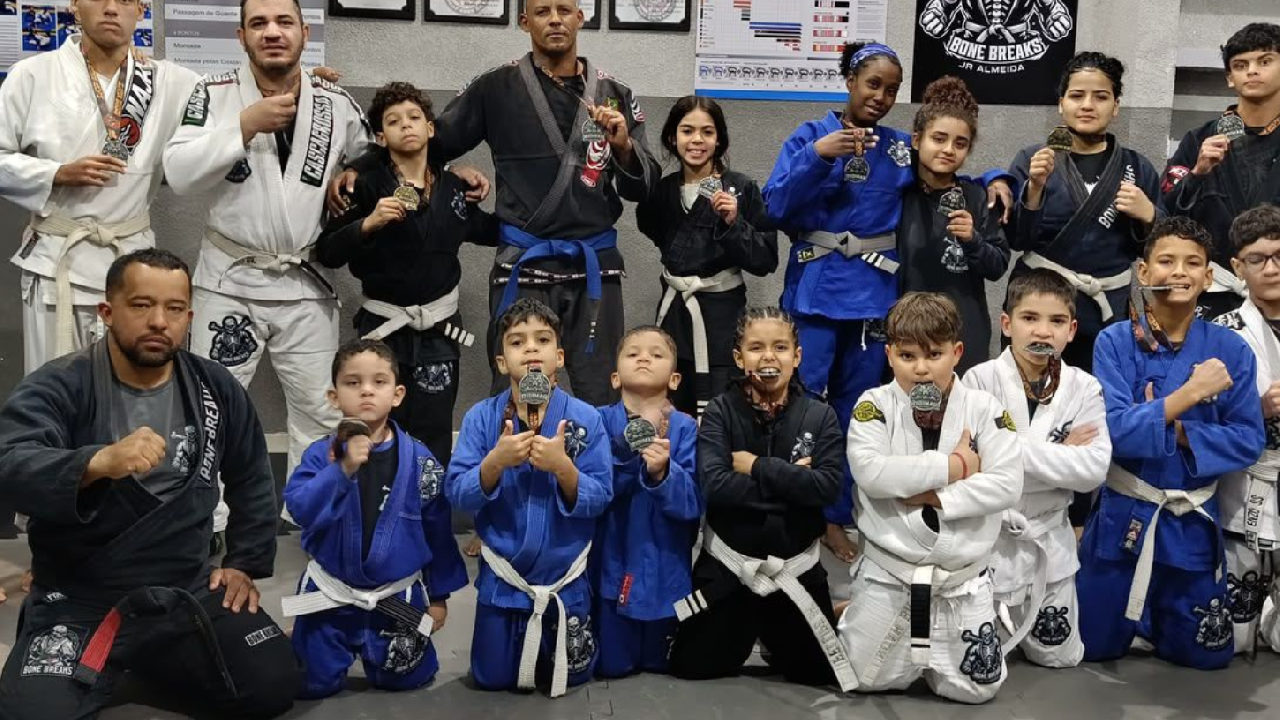 Equipe Bone Breaks conquista diversas medalhas na 2ª Copa de Jiu-Jitsu Projeto Ridimar