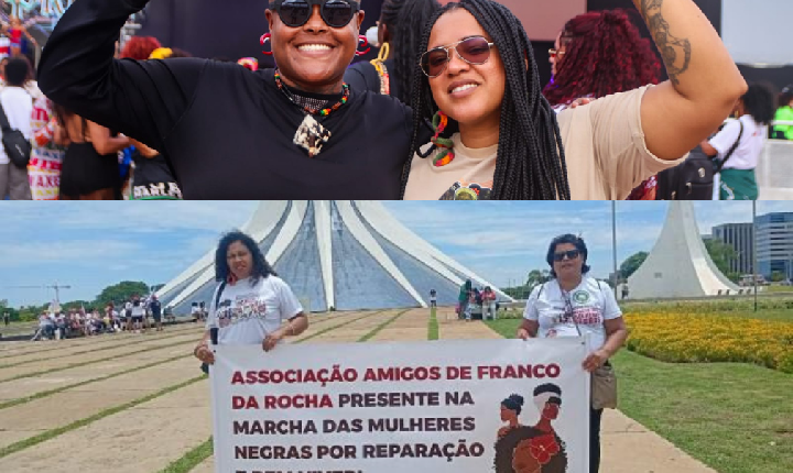 Franco da Rocha marca presença na Marcha das Mulheres Negras em Brasília (DF)