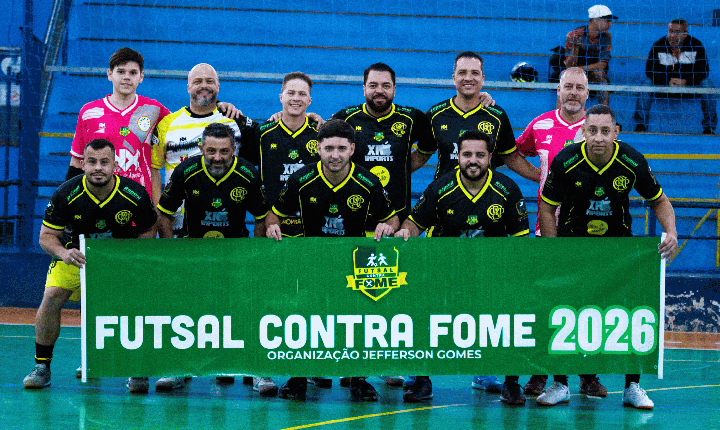 Futsal contra fome garante mais um ano de arrecadação e solidariedade na região do CiMBAJU