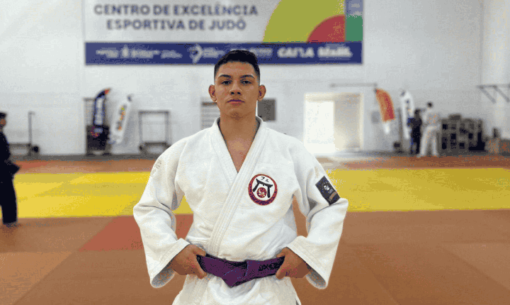 Gustavo Henrique, judoca de Francisco Morato é selecionado para Centro de Excelência aos 14 anos