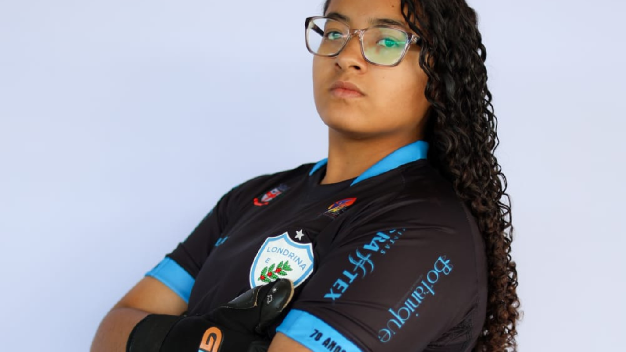 Kyara Eduarda de Francisco Morato, assina com Londrina do Paraná para a disputa do campeonato brasileiro de futebol feminino