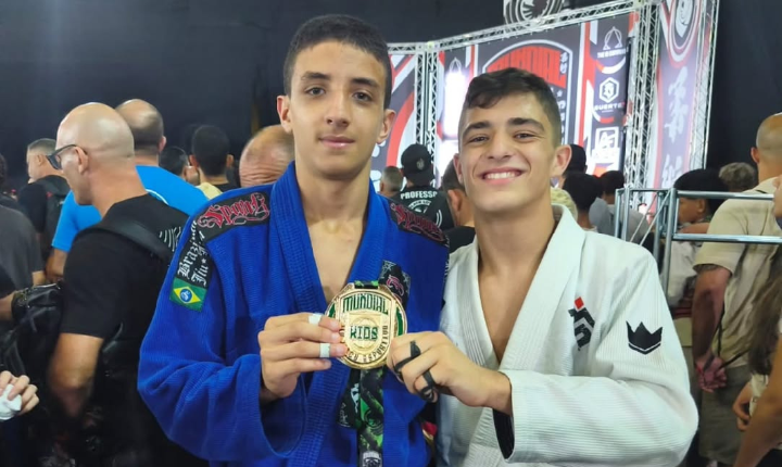 Mikaell Ramos e Guilherme Marques dividem ouro em Mundial de Jiu-Jítsu
