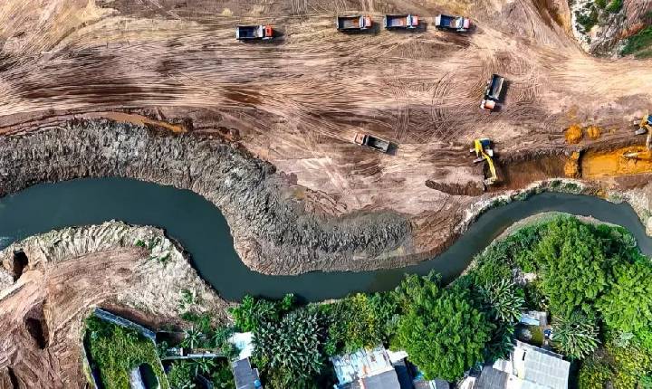 Novo piscinão contra enchentes em Francisco Morato e Franco da Rocha será entregue nesta terça (7)