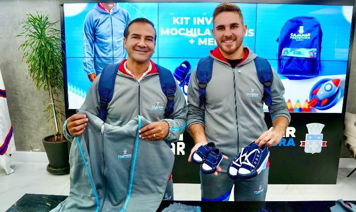 Prefeitura de Cajamar inicia distribuição de uniformes de inverno na rede municipal