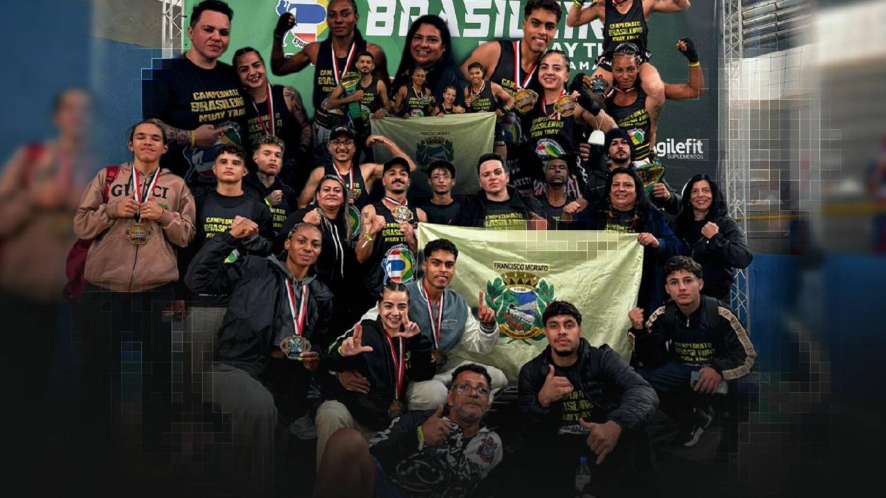 Representando Francisco Morato, a Equipe Tropa da Lais conquista 7 pódios no campeonato brasileiro de Muay thai