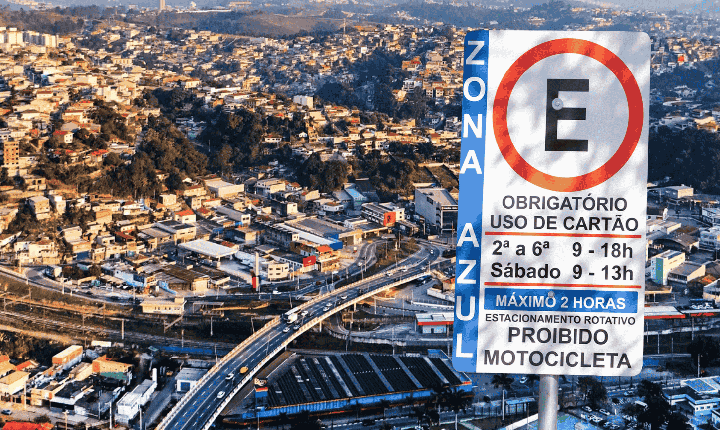 Zona Azul tem reajuste em Franco da Rocha; tarifa horária sobe para R$ 3,00