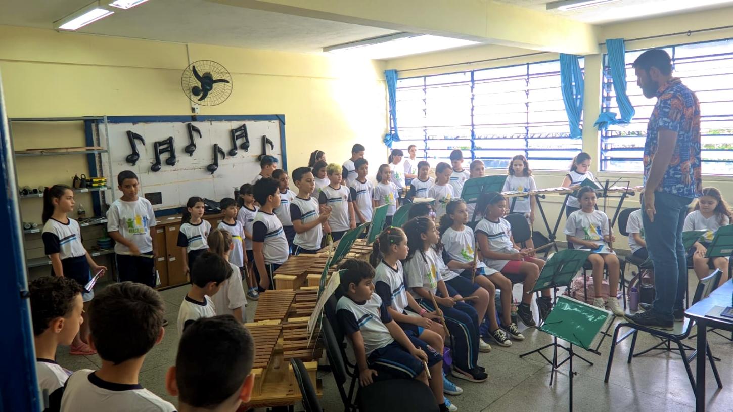 Projeto Musical Brasileirinhos retorna às atividades e se prepara para expansão na Rede Municipal de Educação de Mairiporã