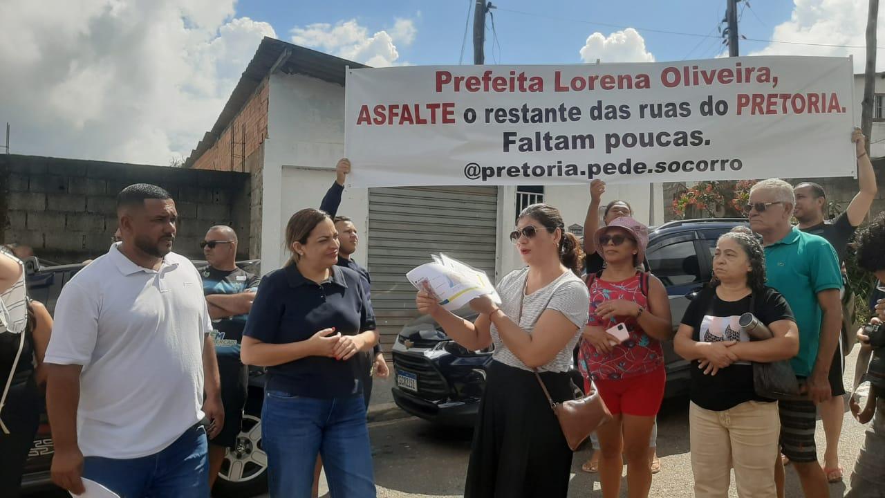 Após matéria do Dois Pontos, moradores do Pretória conseguem reunião com prefeita Lorena
