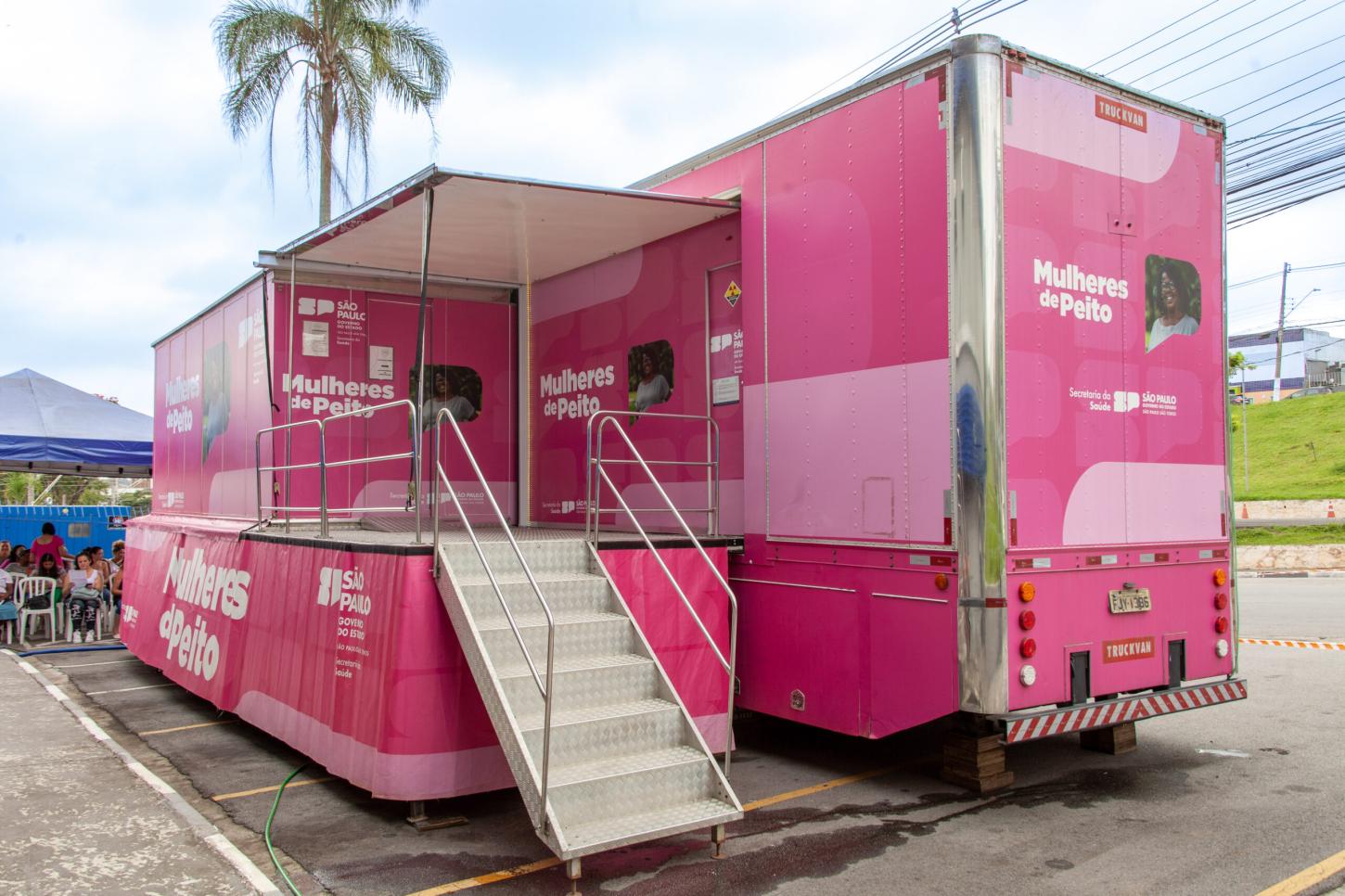 Carreta da Mamografia chega a Franco da Rocha em maio com exames gratuitos; confira data e local