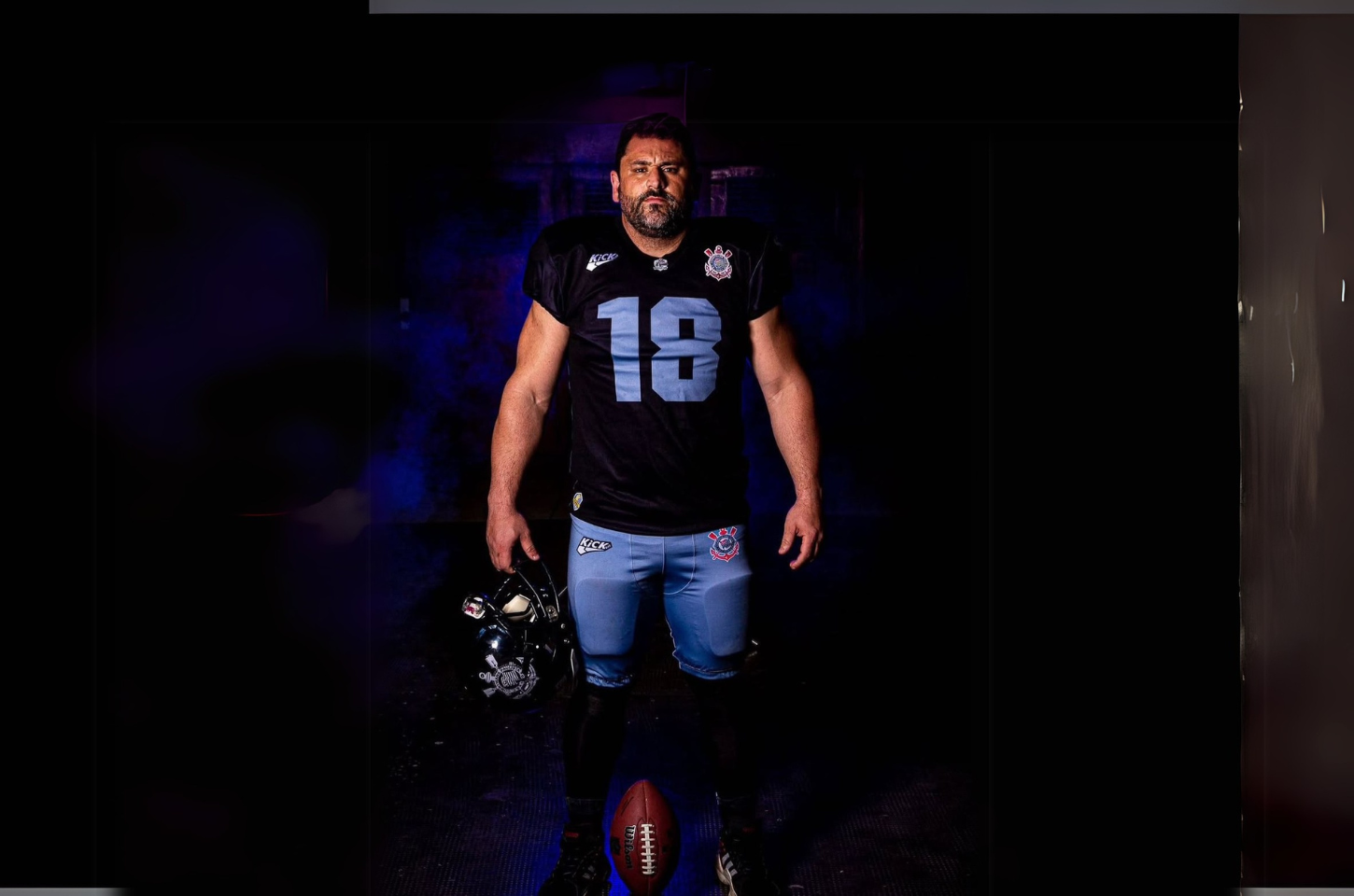 Emerson Martins, de Franco da Rocha, entra para a história do futebol americano brasileiro com recorde de 201 pontos