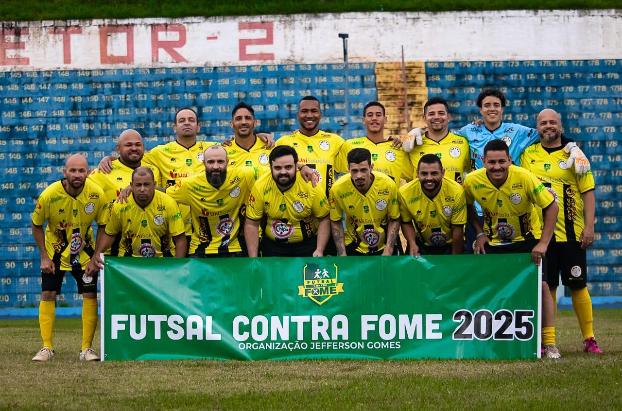 Futsal Contra Fome 2025: Evento solidário arrecada 172 cestas básicas em Caieiras