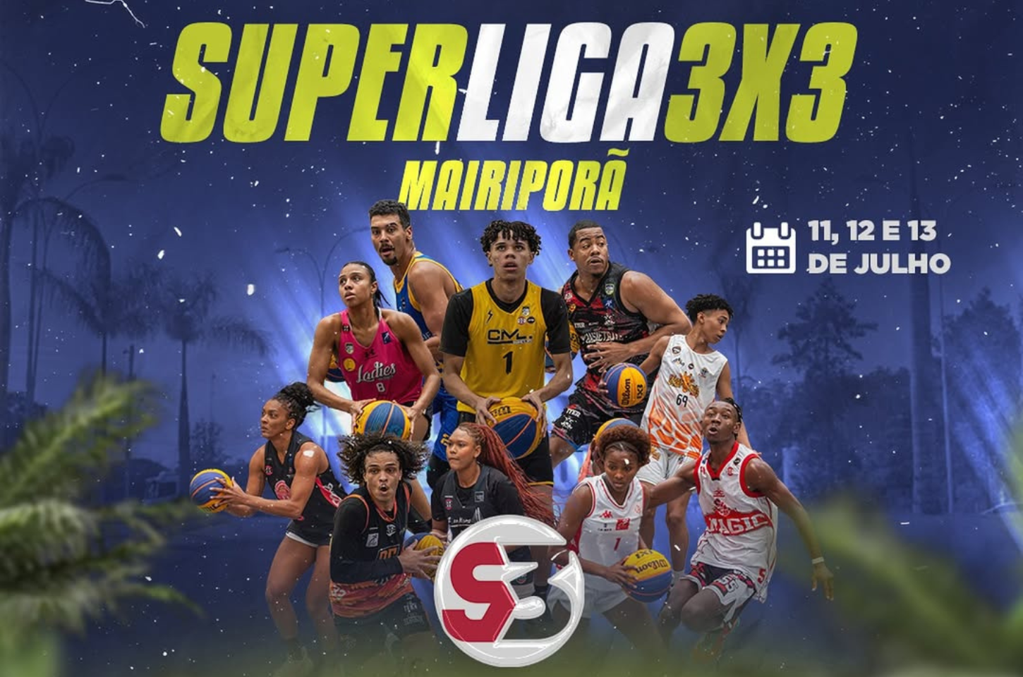 Super Liga 3×3 confirma próxima etapa em Mairiporã com disputas em diversas categorias