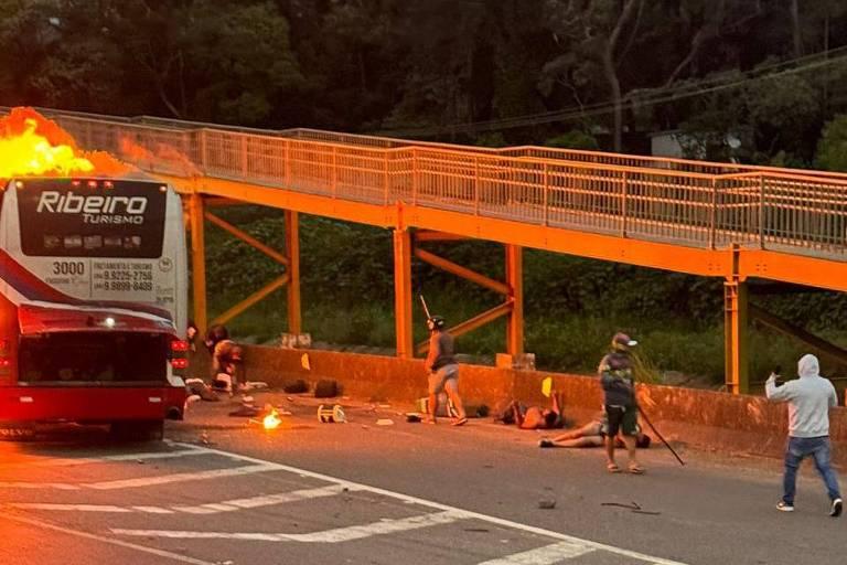 Polícia prende integrante da Mancha Alviverde por transporte de armas em emboscada fatal na Fernão Dias
