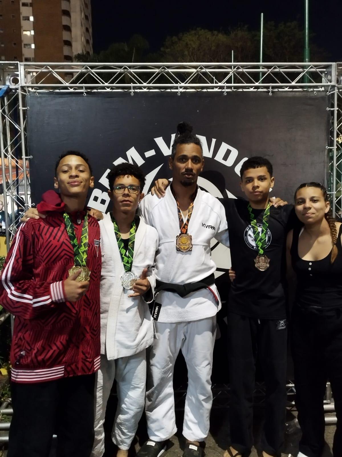 Equipe BW conquista cinco medalhas em Campeonato Nacional de Jiu-Jítsu