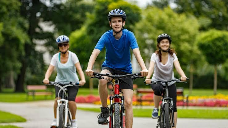 Bicicleta é sinônimo de saúde