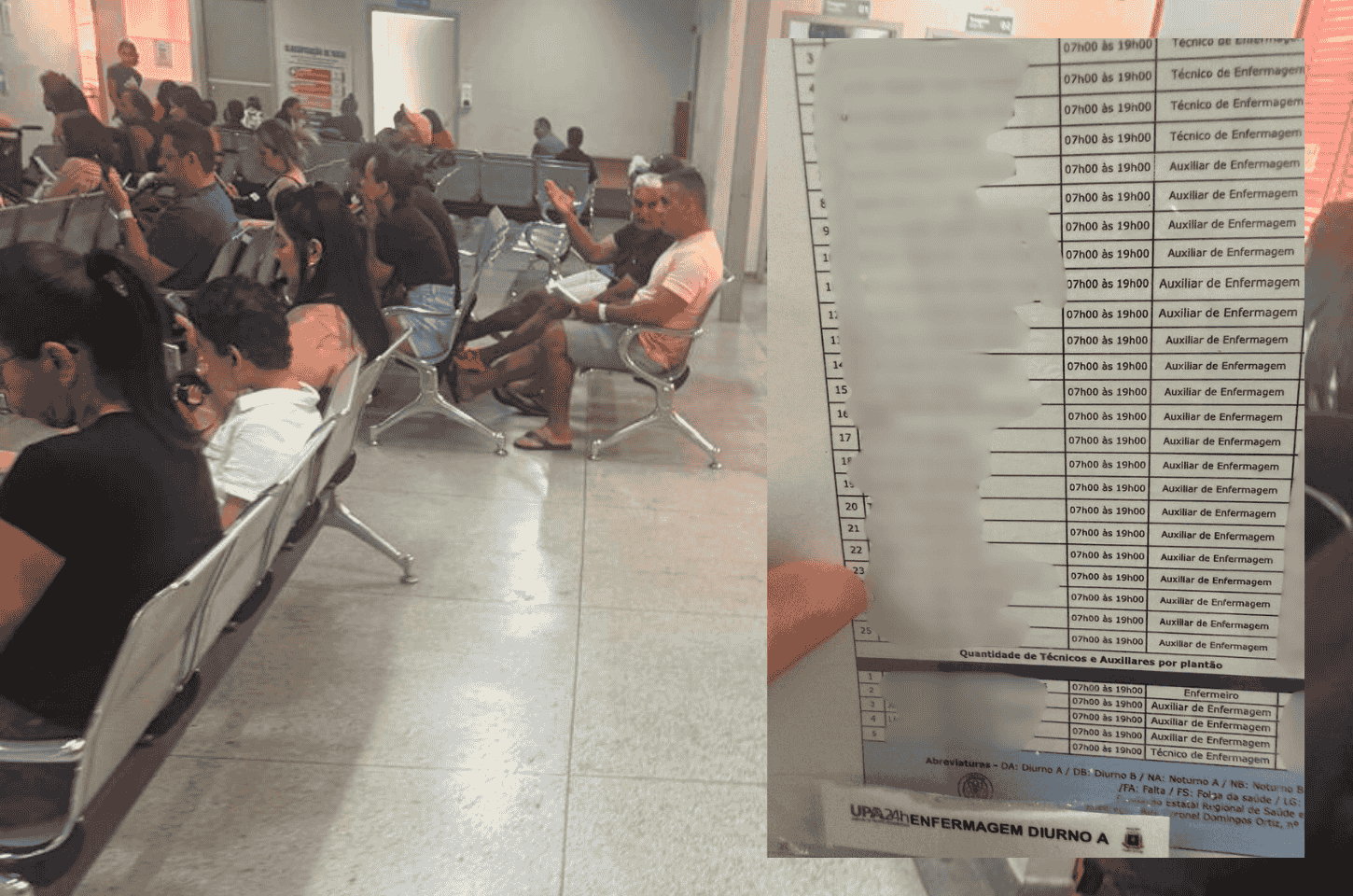 Falta de enfermeiros na UPA de Franco da Rocha leva auxiliares a fazer triagem, prática considerada ilegal