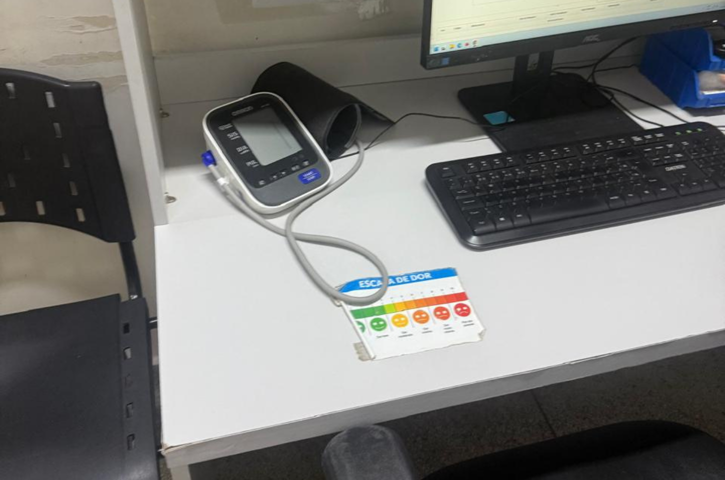 Funcionários da UPA de Franco da Rocha denunciam uso de aparelhos de pressão comprados na Shopee