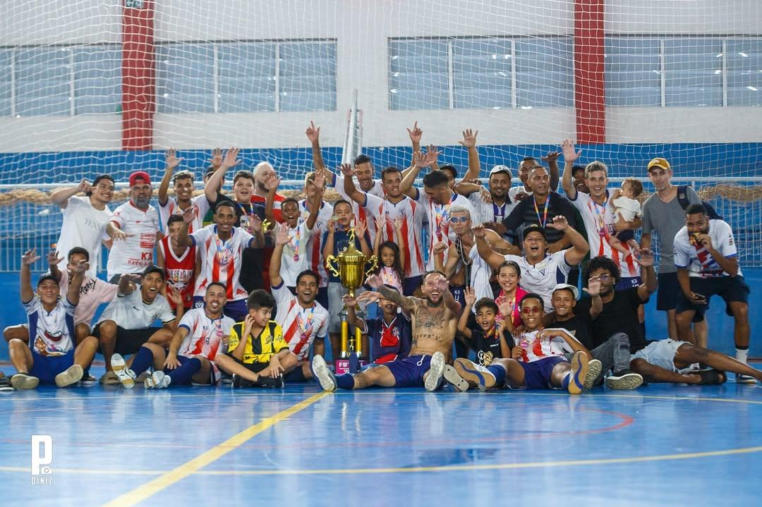 Foto da final do Futsal do municipal de Franco da Rocha em 2024 / Foto de Patrick Diniz