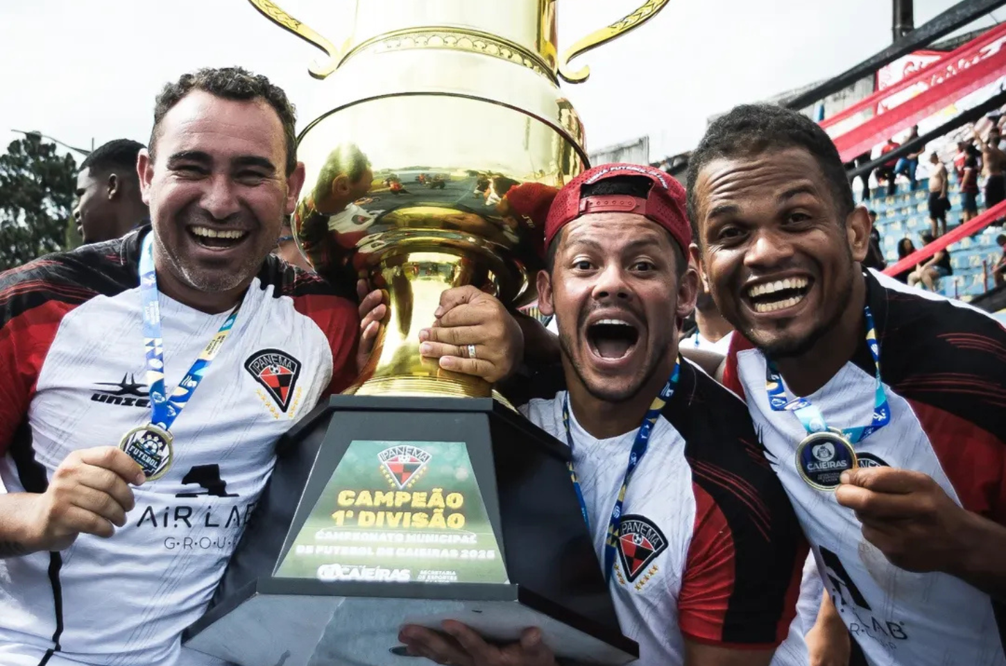 Em final de três divisões, futebol municipal de Caieiras coroa seus campeões