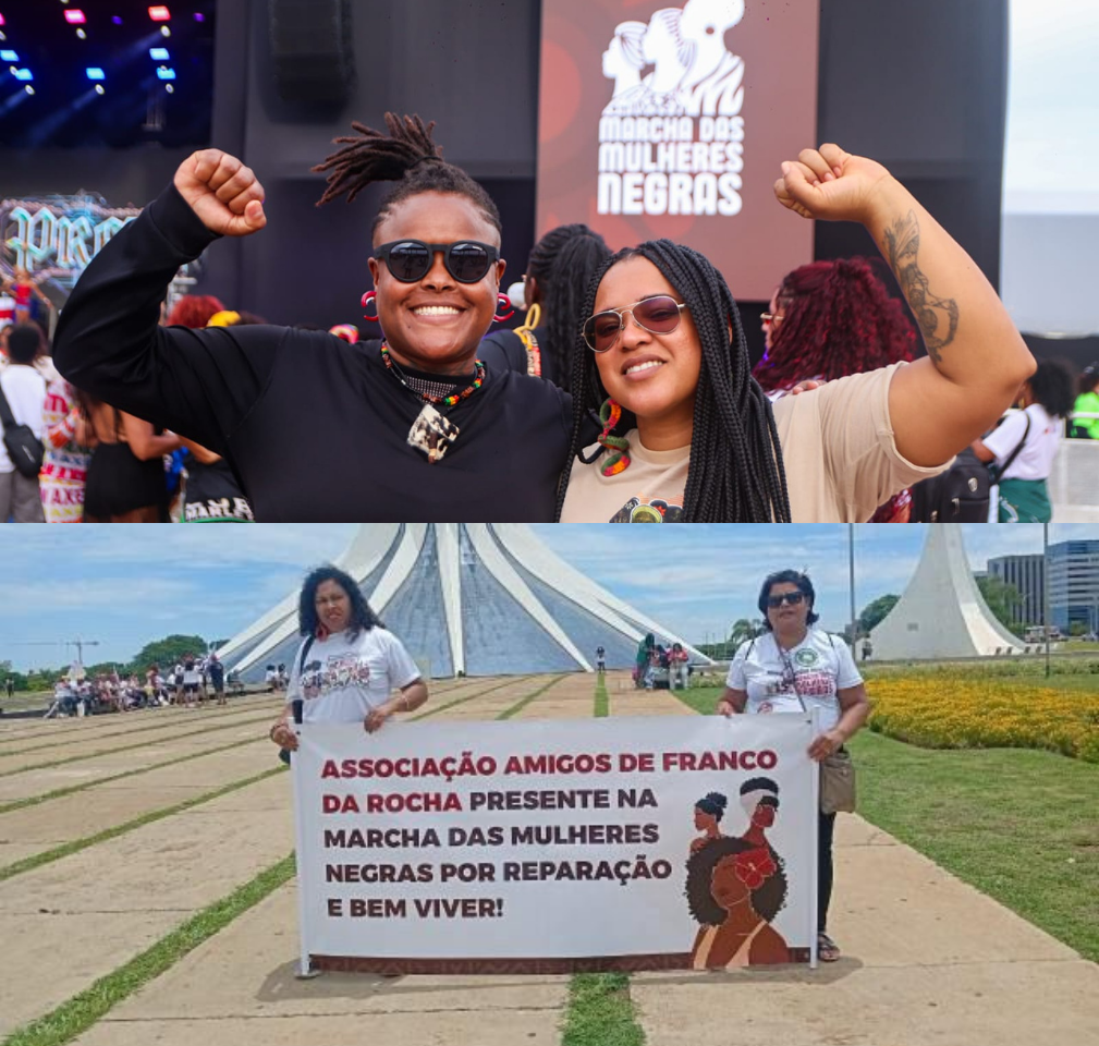 Franco da Rocha marca presença na Marcha das Mulheres Negras em Brasília (DF)