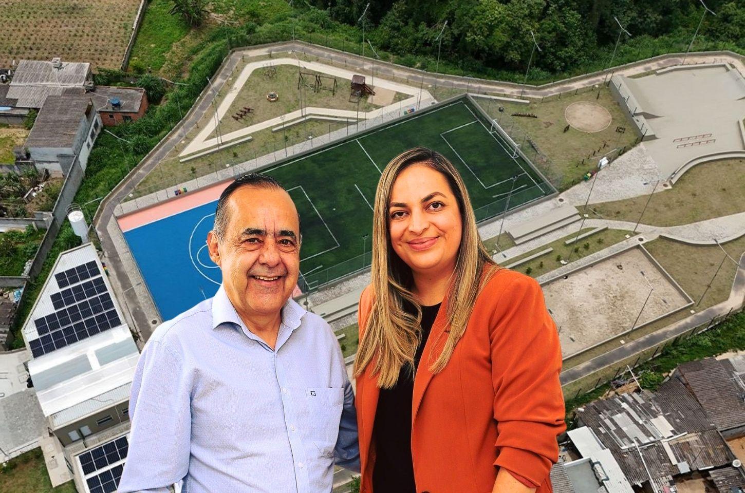 Lorena entregou no aniversário de Franco da Rocha seis obras herdadas do governo Dr. Nivaldo