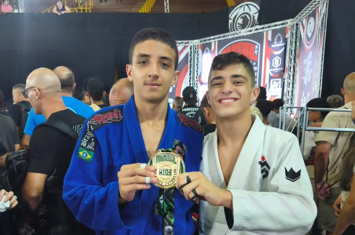 Mikaell Ramos e Guilherme Marques dividem ouro em Mundial de Jiu-Jítsu