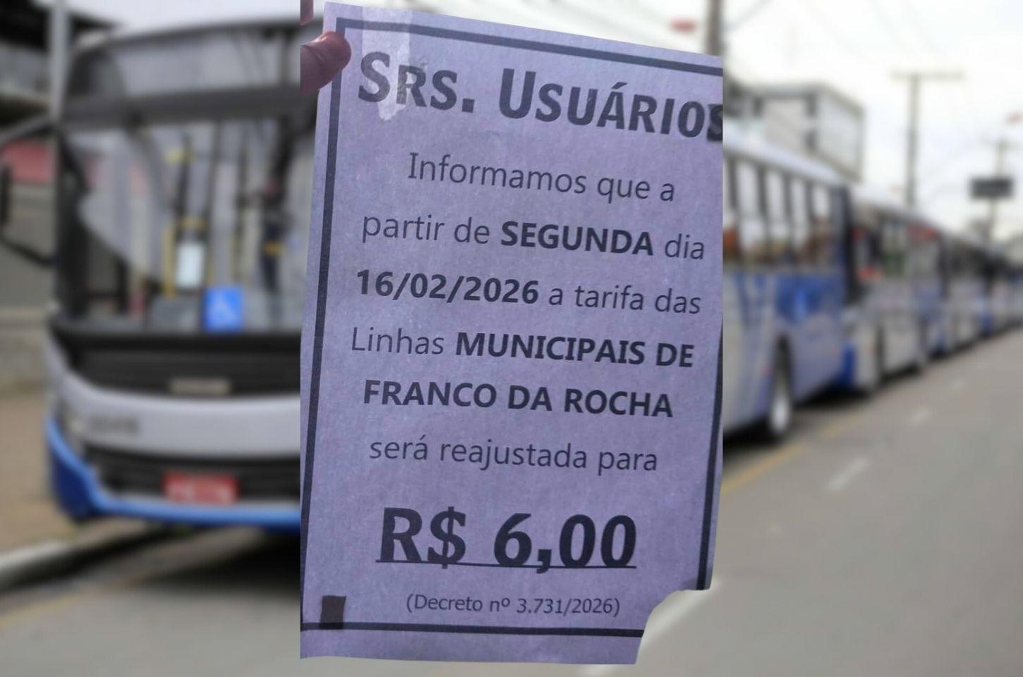 Tarifa de ônibus sobe no CIMBAJU, e reajuste começa justamente na segunda-feira de Carnaval (16)