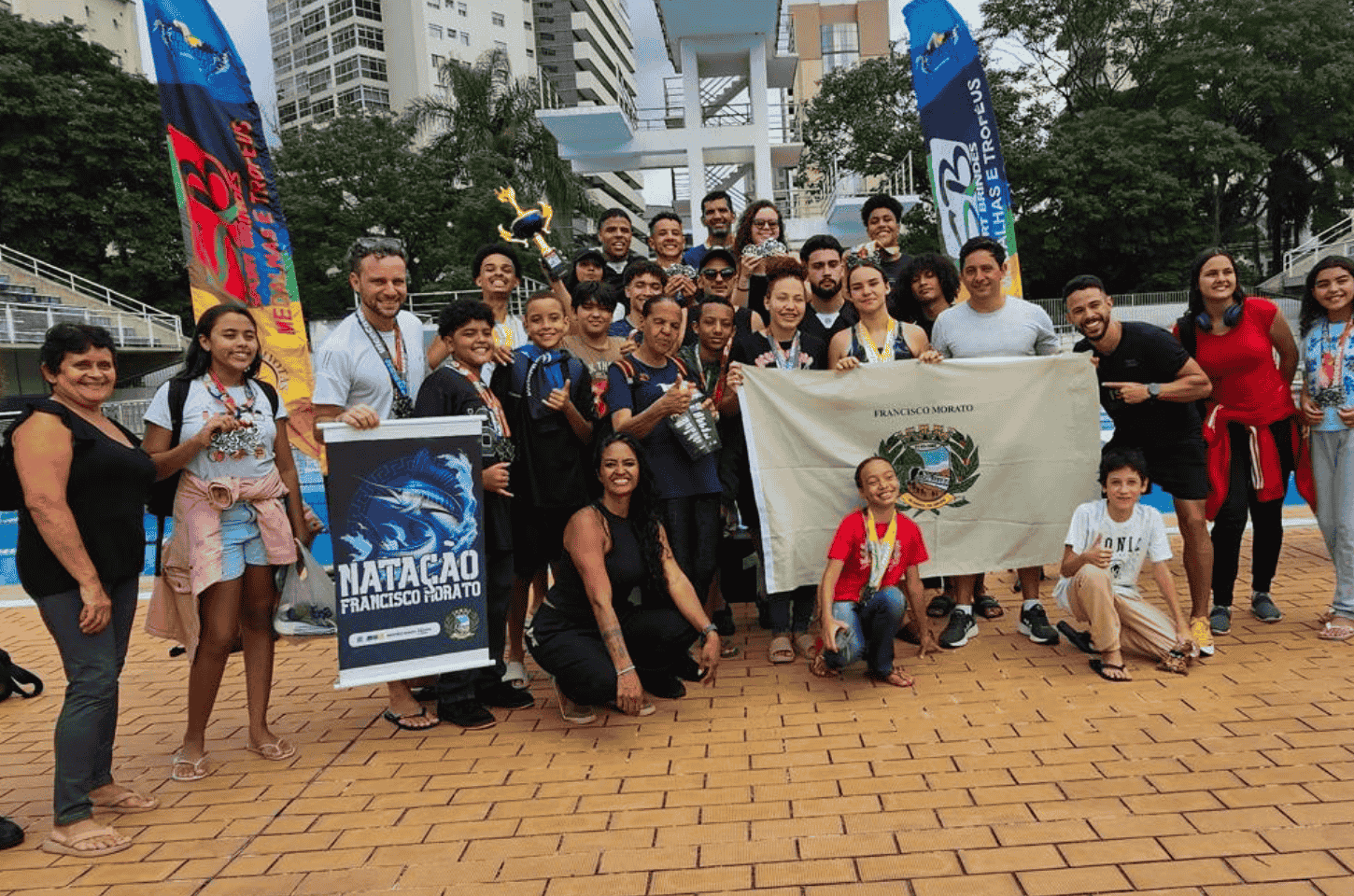 Atletas moratenses começam o ano conquistando o 46º Open Master de Natação