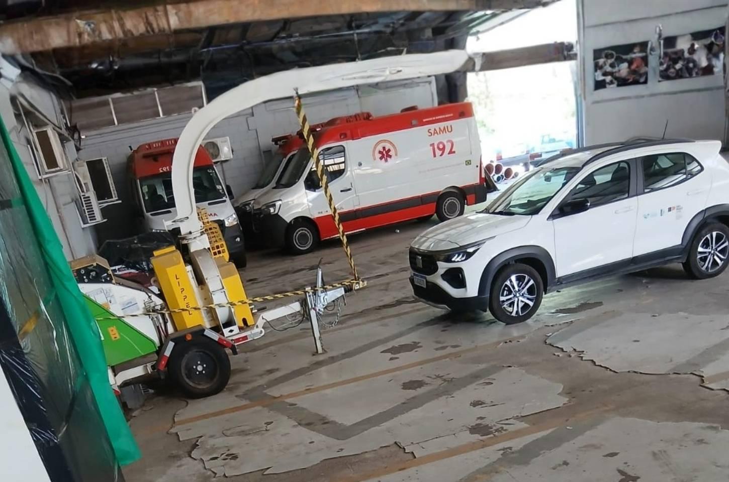 Um ano depois, ambulâncias do SAMU continuam paradas e sem uso em Franco da Rocha