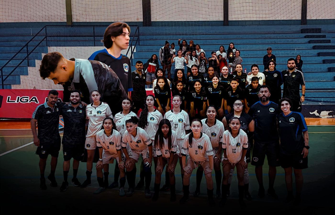 Pela Liga Paulista de Futsal Feminino, as meninas de Francisco Morato garantem vaga nas quartas de final do campeonato