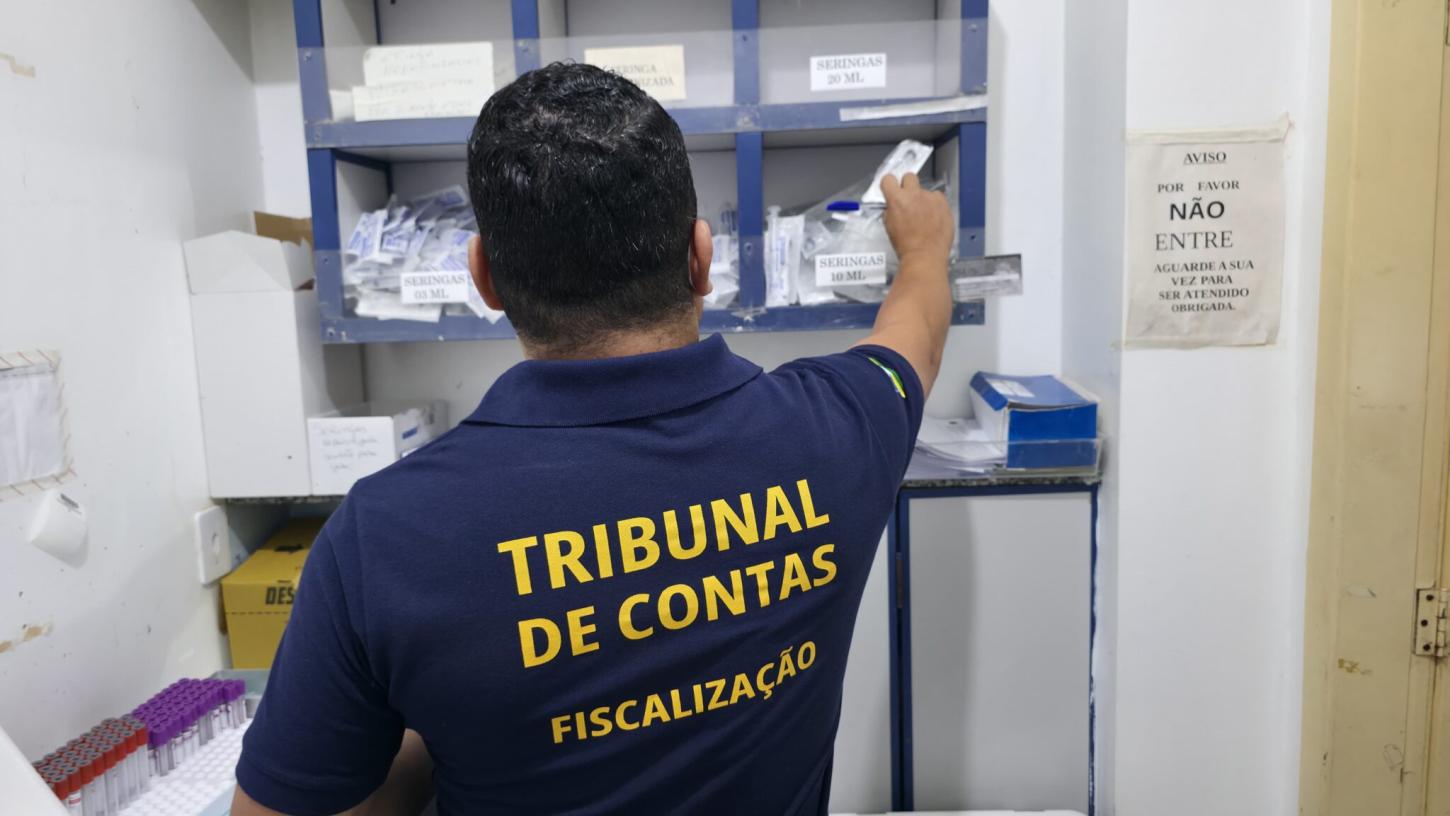 Tribunal de Contas realiza fiscalização surpresa no Almoxarifado Central e na UBS do Parque Vitória em Franco da Rocha