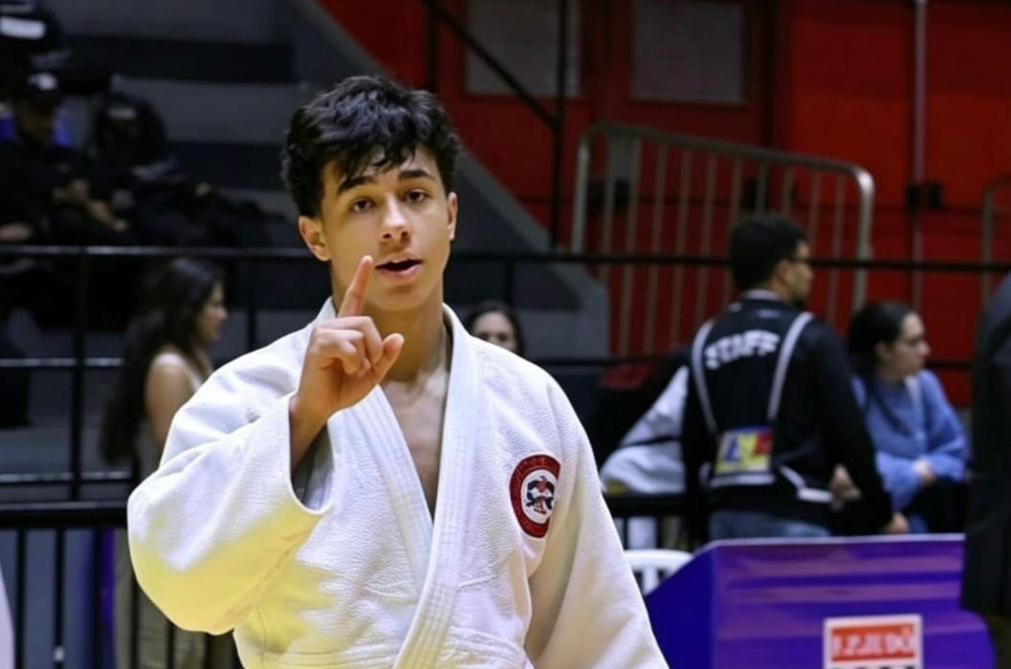 Cristian Wallace do Judô Vila Josefina, conquista bronze no campeonato open aspirante