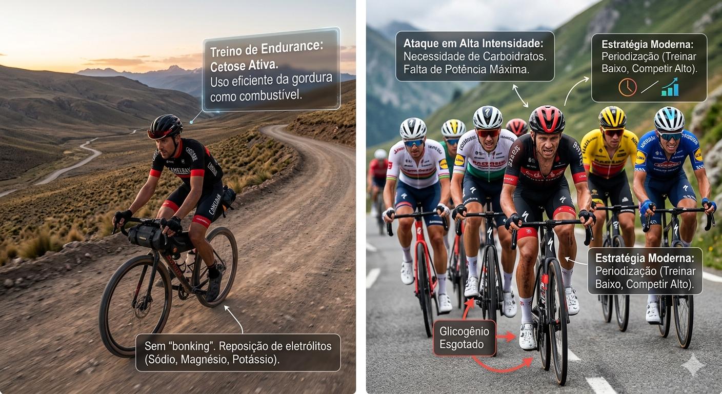 Dieta cetogênica no ciclismo