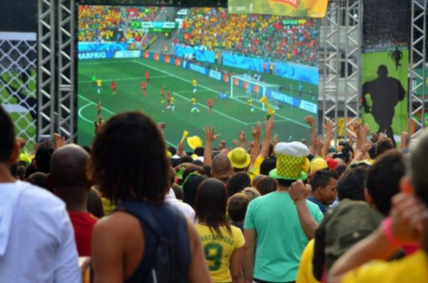 Prefeitura de Franco da Rocha anuncia transmissão de jogos do Brasil na Arena Franco