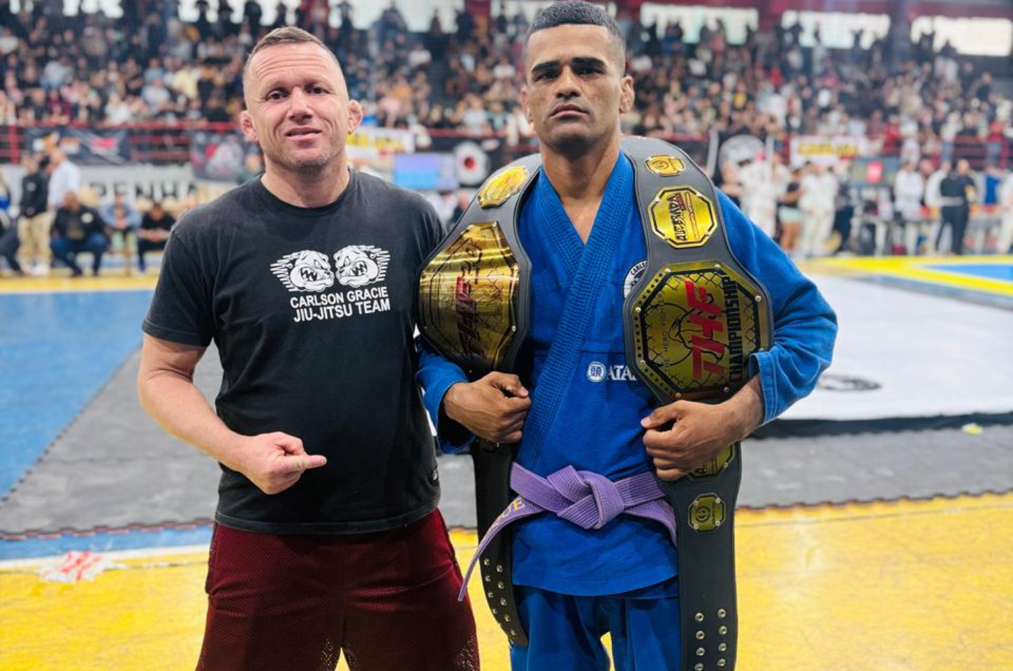 Representando a Carlson Gracie Team, Guilherme Roque conquista vitória e garante a permanência do cinturão sob sua posse