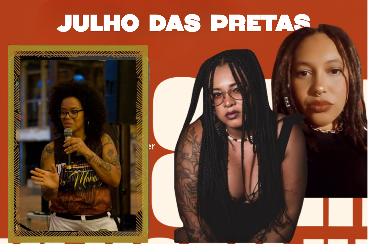 Julho das Pretas movimenta Franco da Rocha com programação gratuita no Kambada's