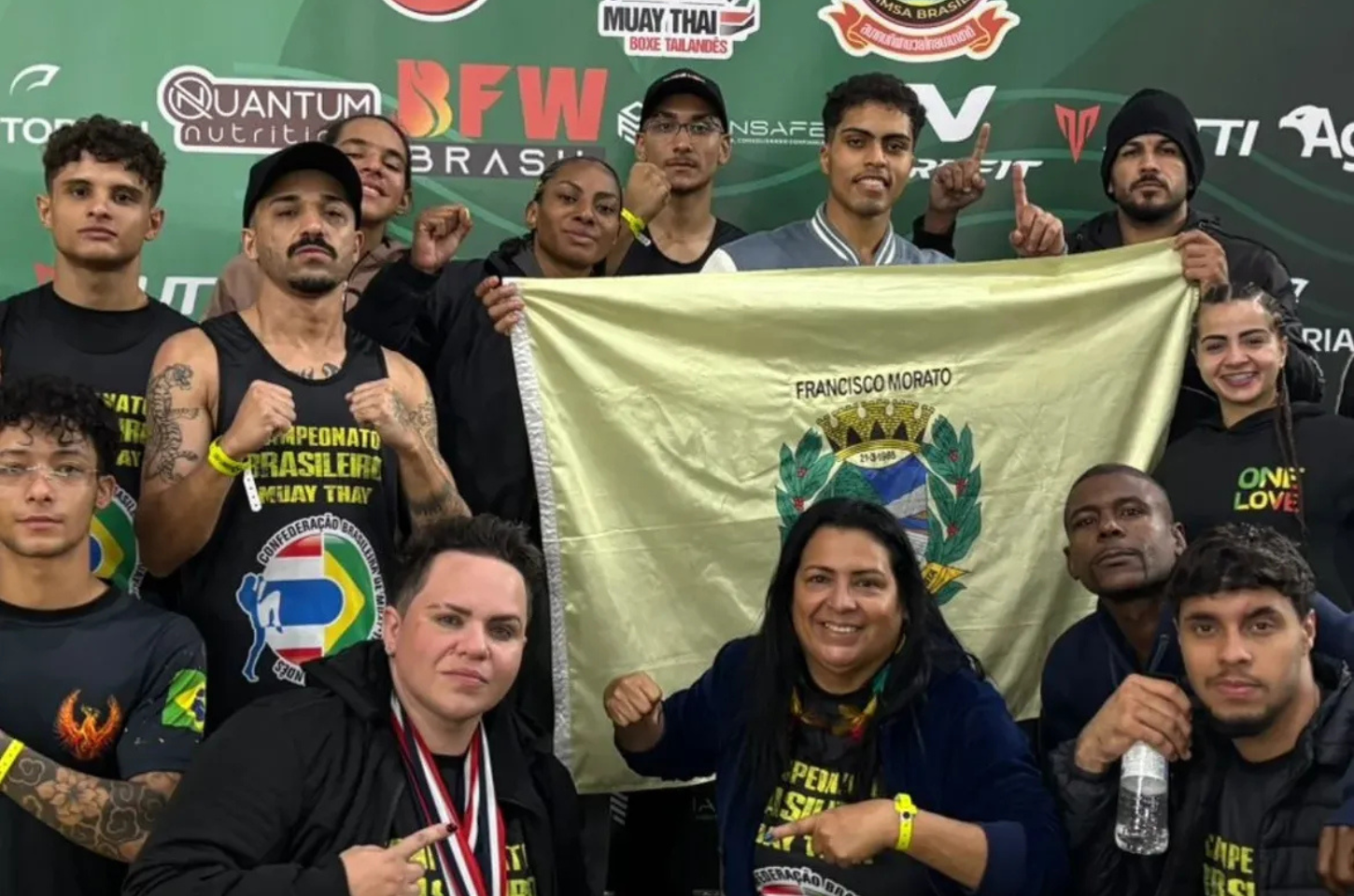 Laís e atletas da tropa são convocados para a seleção brasileira de Muay Thai que disputará panamericano