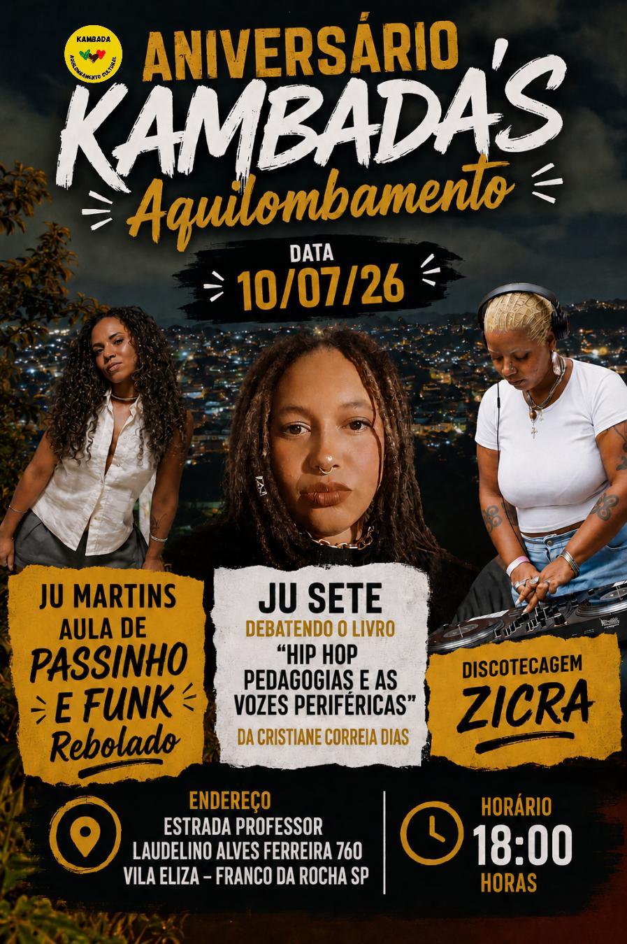 JULHO DAS PRETAS