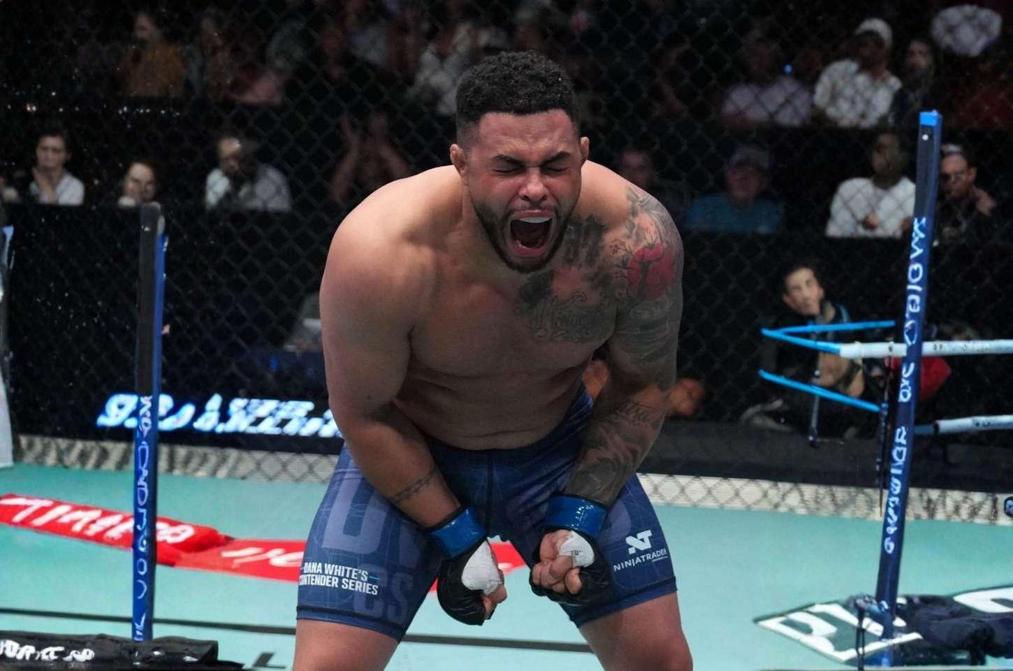 Guilherme Uriel finaliza adversário em 50 segundos e conquista contrato com UFC