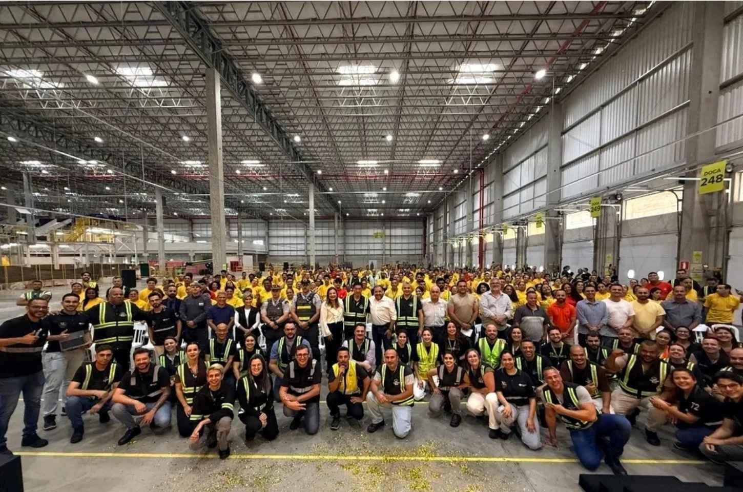 Mercado Livre inaugura megaestrutura logística em Franco da Rocha