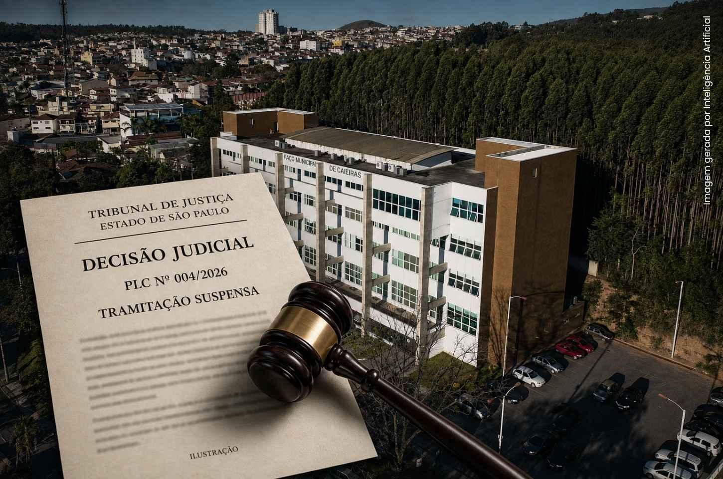 Reajuste dos servidores de Caieiras segue travado por disputa judicial envolvendo cargos comissionados