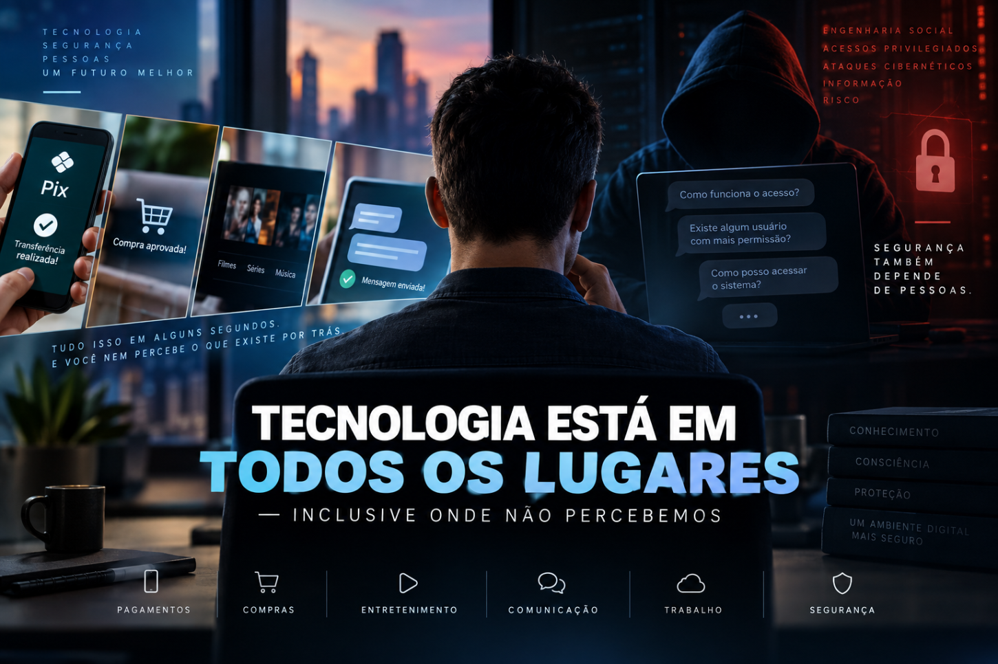 Tecnologia está em todos os lugares — inclusive onde não percebemos