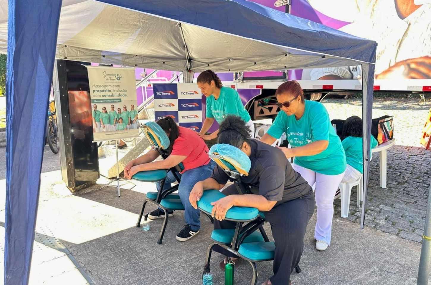 Estação Francisco Morato terá massoterapia gratuita nesta sexta-feira (9)